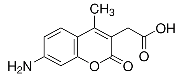 7-氨基-4-甲基香豆素-3-乙酸 BioReagent, suitable for fluorescence, ~90% (HPLC)