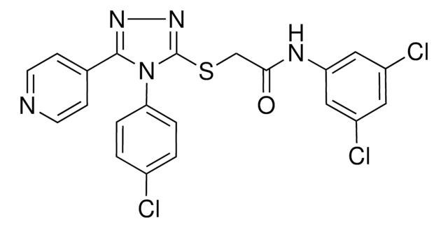 2-{[4-(4-CHLOROPHENYL)-5-(4-PYRIDINYL)-4H-1,2,4-TRIAZOL-3-YL]SULFANYL}-N-(3,5-DICHLOROPHENYL)ACETAMIDE AldrichCPR