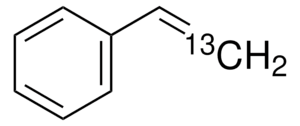 Styrene-β-13C ≥99 atom % 13C, ≥98% (CP), contains 4-tert-butylcatechol as stabilizer