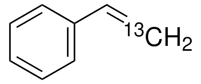 苯乙烯-&#946;-13C &#8805;99 atom % 13C, &#8805;98% (CP), contains 4-tert-butylcatechol as stabilizer