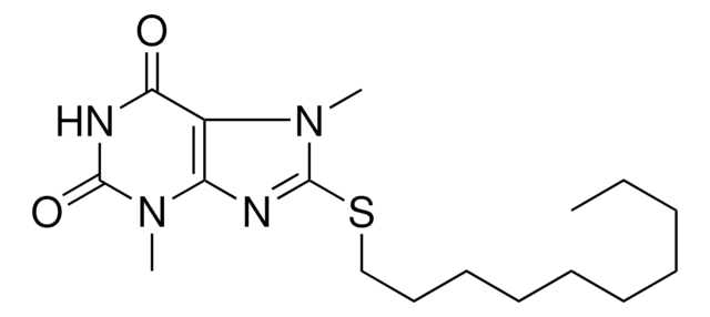 8-DECYLSULFANYL-3,7-DIMETHYL-3,7-DIHYDRO-PURINE-2,6-DIONE AldrichCPR