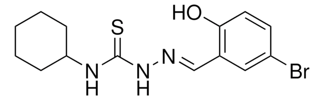 5-BROMO-2-HYDROXYBENZALDEHYDE N-CYCLOHEXYLTHIOSEMICARBAZONE AldrichCPR