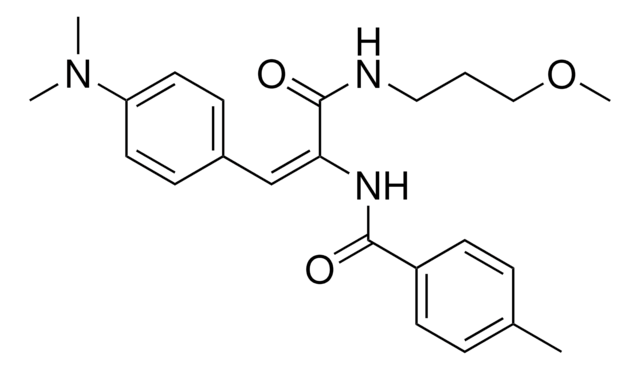 N-(2-(4-DIMETHYLAMINO-PH)-1-(3-MEO-PROPYLCARBAMOYL)-VINYL)-4-METHYL-BENZAMIDE AldrichCPR