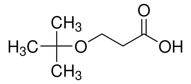3-(叔丁氧基)丙酸 &#8805;98.0% (T)