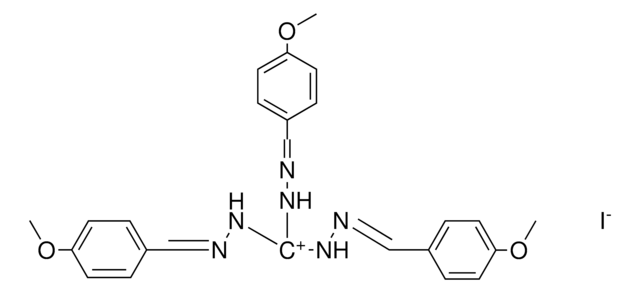 TRIS(2-(4-METHOXYPHENYLMETHYLENE)HYDRAZINO)-METHYLIUM IODIDE AldrichCPR