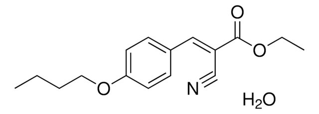 3-(4-BUTOXY-PHENYL)-2-CYANO-ACRYLIC ACID ETHYL ESTER, HYDRATE AldrichCPR