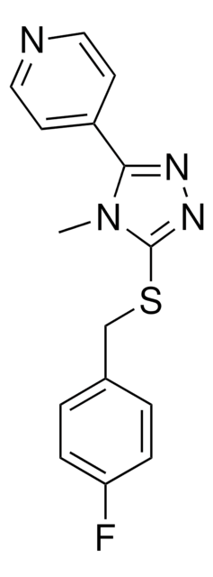 4-(5-((4-FLUOROBENZYL)THIO)-4-METHYL-4H-1,2,4-TRIAZOL-3-YL)PYRIDINE AldrichCPR