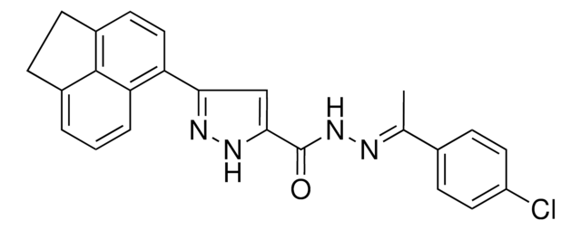 5-ACENAPHTHEN-5-YL-2H-PYRAZOLE-3-CARBOXYLIC ACID (1(4-CL-PH)ETHYLIDENE)HYDRAZIDE AldrichCPR