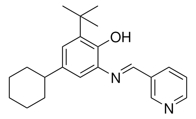 2-TERT-BUTYL-4-CYCLOHEXYL-6-((3-PYRIDINYLMETHYLENE)AMINO)PHENOL AldrichCPR