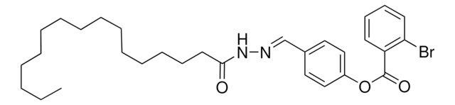 4-(2-PALMITOYLCARBOHYDRAZONOYL)PHENYL 2-BROMOBENZOATE AldrichCPR
