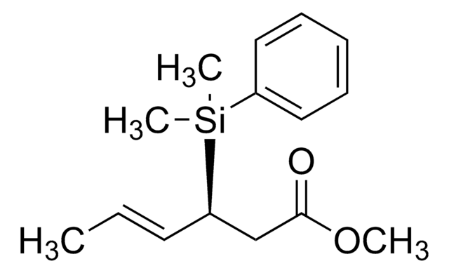 (3S,4E)-Methyl 3-(dimethylphenylsilyl)-4-hexenoate