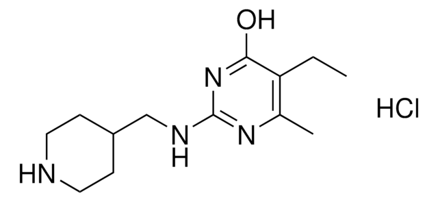 5-Ethyl-6-methyl-2-((piperidin-4-ylmethyl)amino)pyrimidin-4-ol hydrochloride AldrichCPR
