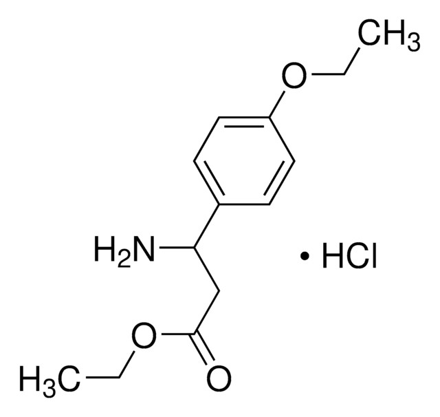 Ethyl 3-amino-3-(4-ethoxyphenyl)propanoate hydrochloride AldrichCPR