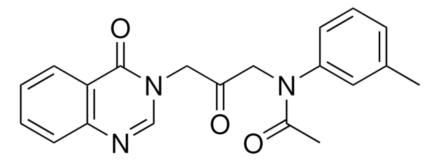 N-(3-METHYLPHENYL)-N-(2-OXO-3-(4-OXO-3(4H)-QUINAZOLINYL)PROPYL)ACETAMIDE AldrichCPR