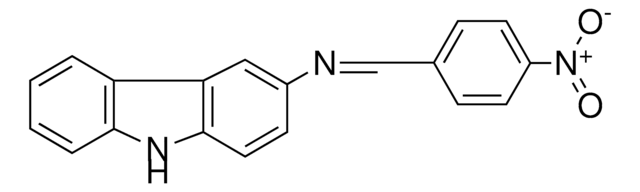 (9H-CARBAZOL-3-YL)-(4-NITRO-BENZYLIDENE)-AMINE AldrichCPR
