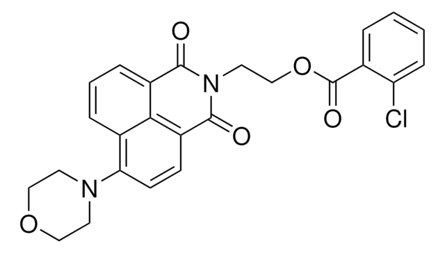 2-CHLORO-BENZOIC ACID 2-(6-MORPHOLIN-4-YL-1,3-DIOXO-1H,3H-BENZ[DE]ISOQUINOLIN-2-YL)-ETHYL ESTER AldrichCPR