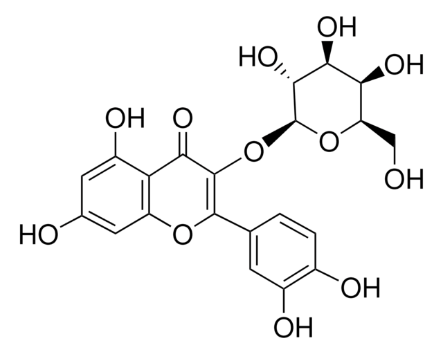 槲皮素 3-D-半乳糖苷 &#8805;97.0% (HPLC)