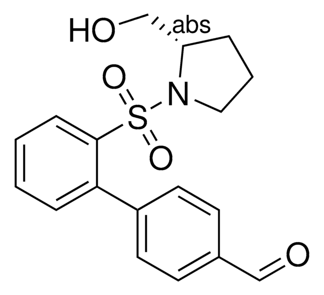 (S)-2&#8242;-((2-(Hydroxymethyl)pyrrolidin-1-yl)sulfonyl)-[1,1&#8242;-biphenyl]-4-carbaldehyde AldrichCPR