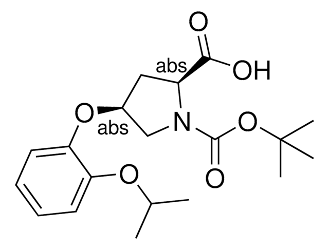 (2S,4S)-1-(tert-Butoxycarbonyl)-4-(2-isopropoxyphenoxy)-2-pyrrolidinecarboxylic acid AldrichCPR