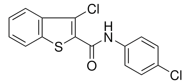 3-CHLORO-N-(4-CHLOROPHENYL)-1-BENZOTHIOPHENE-2-CARBOXAMIDE AldrichCPR