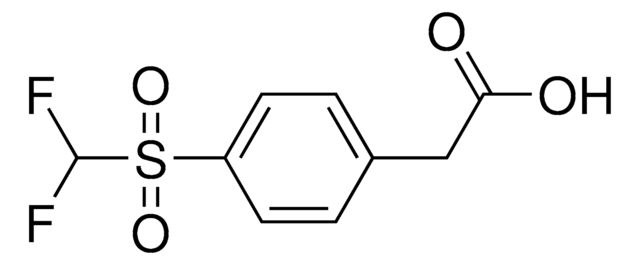 {4-[(Difluoromethyl)sulfonyl]phenyl}acetic acid