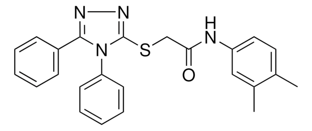 N-(3,4-DIMETHYLPHENYL)-2-[(4,5-DIPHENYL-4H-1,2,4-TRIAZOL-3-YL)SULFANYL]ACETAMIDE AldrichCPR