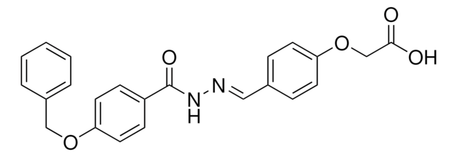 (4-(((4-(BENZYLOXY)BENZOYL)HYDRAZONO)METHYL)PHENOXY)ACETIC ACID AldrichCPR