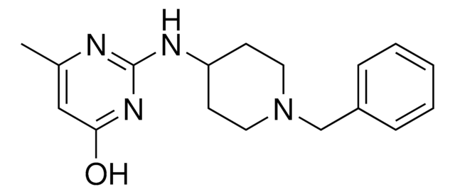 2-[(1-Benzyl-4-piperidinyl)amino]-6-methyl-4-pyrimidinol AldrichCPR