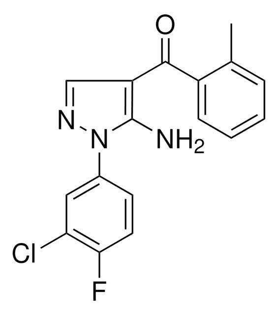 (5-AMINO-1-(3-CHLORO-4-FLUOROPHENYL)-1H-PYRAZOL-4-YL)(2-METHYLPHENYL)METHANONE AldrichCPR