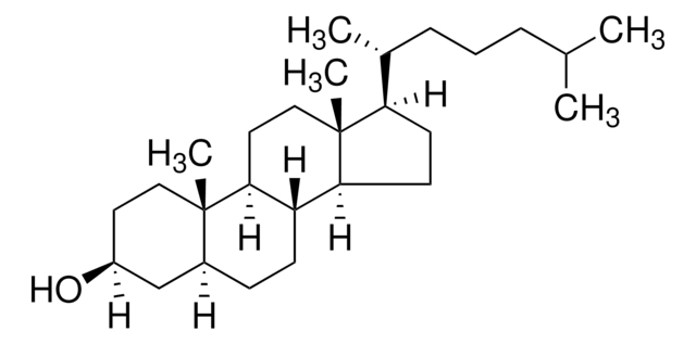 胆甾烷醇 certified reference material, 10&#160;mg/mL in chloroform