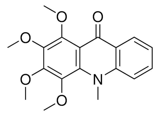 1,2,3,4-Tetramethoxy-10-methyl-9(10H)-acridinone AldrichCPR