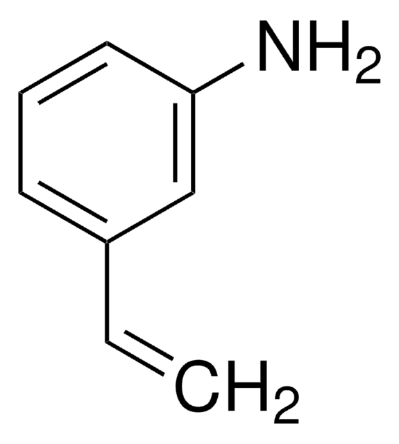3-Vinylaniline contains KOH as inhibitor, 97%