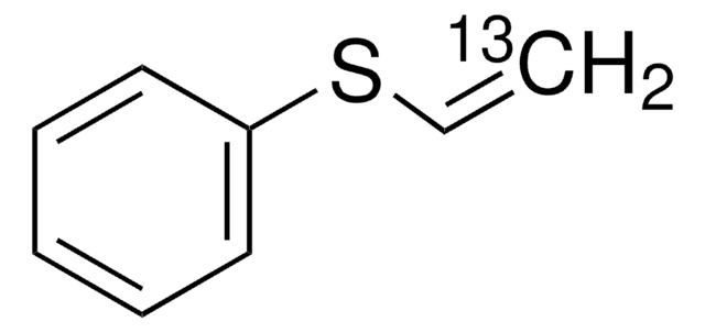 Phenyl vinyl-2-13C sulfide 99 atom % 13C