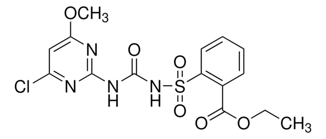 Chlorimuron ethyl certified reference material, TraceCERT&#174;, Manufactured by: Sigma-Aldrich Production GmbH, Switzerland