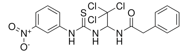 2-PH-N-(2,2,2-TRICHLORO-1-(((3-NITROANILINO)CARBOTHIOYL)AMINO)ETHYL)ACETAMIDE AldrichCPR