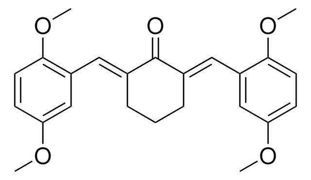 2,6-BIS(2,5-DIMETHOXYBENZYLIDENE)CYCLOHEXANONE AldrichCPR