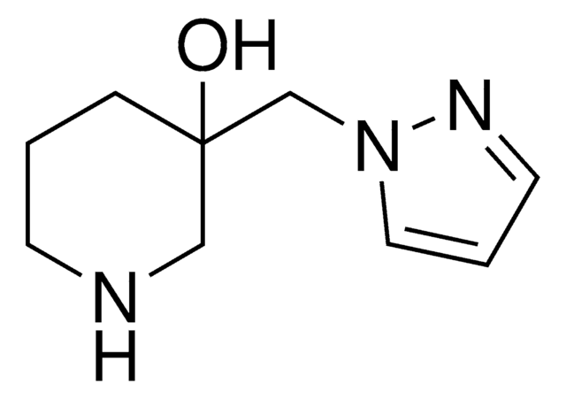 3-(1H-Pyrazol-1-ylmethyl)-3-piperidinol AldrichCPR
