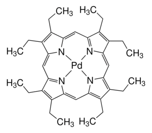 2,3,7,8,12,13,17,18-八乙基-21H,23H-卟吩钯(II) Dye content 85 %