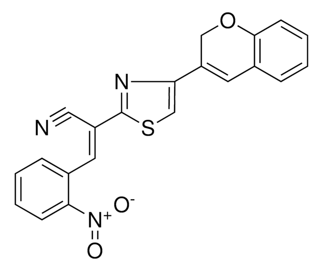 2-(4-(2H-CHROMEN-3-YL)-1,3-THIAZOL-2-YL)-3-(2-NITROPHENYL)ACRYLONITRILE AldrichCPR