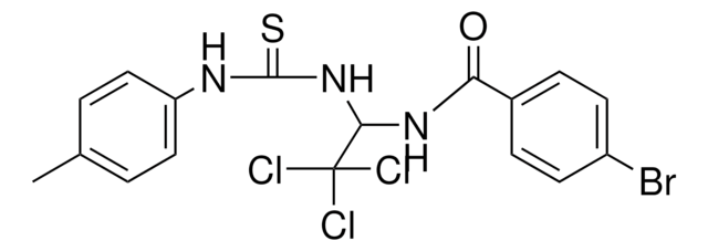 4-BROMO-N-(2,2,2-TRICHLORO-1-(3-P-TOLYL-THIOUREIDO)-ETHYL)-BENZAMIDE AldrichCPR