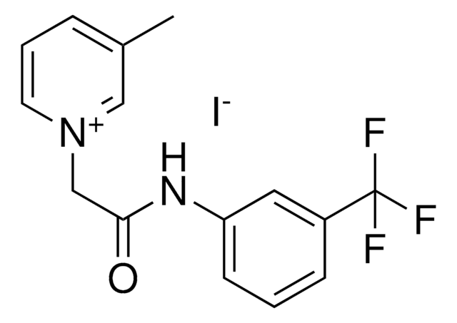 3-METHYL-1-(2-OXO-2-(3-(TRIFLUOROMETHYL)ANILINO)ETHYL)PYRIDINIUM IODIDE AldrichCPR