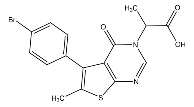 2-[5-(4-Bromophenyl)-6-Me-4-oxothieno[2,3-d]pyrimidin-3(4H)-yl]propionic acid
