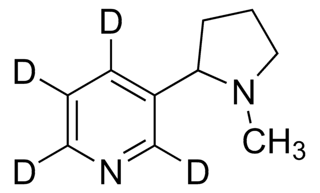 (±)-Nicotine-d4 solution 100&#160;&#956;g/mL in acetonitrile, ampule of 1&#160;mL, certified reference material, Cerilliant&#174;