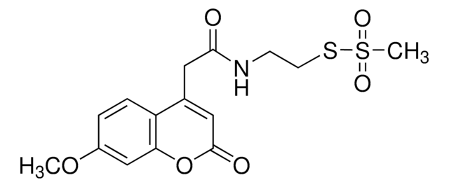 N-[2-Methanethiosulfonylethyl]-7-methoxycoumarin-4-acetamide