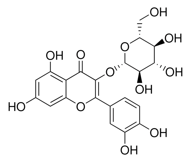 槲皮素 3-葡萄糖苷 analytical standard
