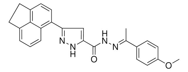 3-(1,2-DIHYDRO-5-ACENAPHTHYLENYL)-N'-[(E)-1-(4-METHOXYPHENYL)ETHYLIDENE]-1H-PYRAZOLE-5-CARBOHYDRAZIDE AldrichCPR