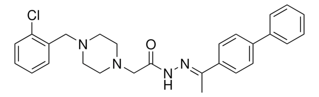 N'-[(E)-1-[1,1'-BIPHENYL]-4-YLETHYLIDENE]-2-[4-(2-CHLOROBENZYL)-1-PIPERAZINYL]ACETOHYDRAZIDE AldrichCPR