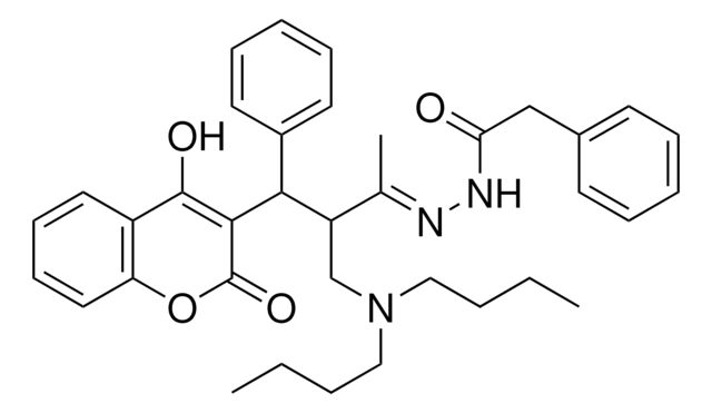 N'-[(E)-2-[(DIBUTYLAMINO)METHYL]-3-(4-HYDROXY-2-OXO-2H-CHROMEN-3-YL)-1-METHYL-3-PHENYLPROPYLIDENE]-2-PHENYLACETOHYDRAZIDE AldrichCPR