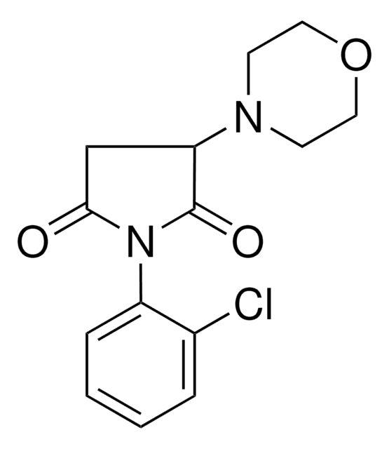 1-(2-CHLOROPHENYL)-3-(4-MORPHOLINYL)-2,5-PYRROLIDINEDIONE AldrichCPR
