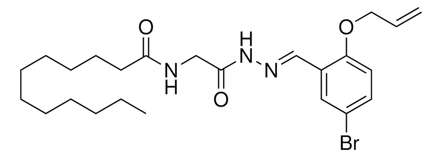 N-(2-(2-(2-(ALLYLOXY)-5-BROMOBENZYLIDENE)HYDRAZINO)-2-OXOETHYL)DODECANAMIDE AldrichCPR